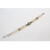 Bracelet Silver Sterling 925 Jewelry Golden Topaz Gem Stone Women's Handmade B33